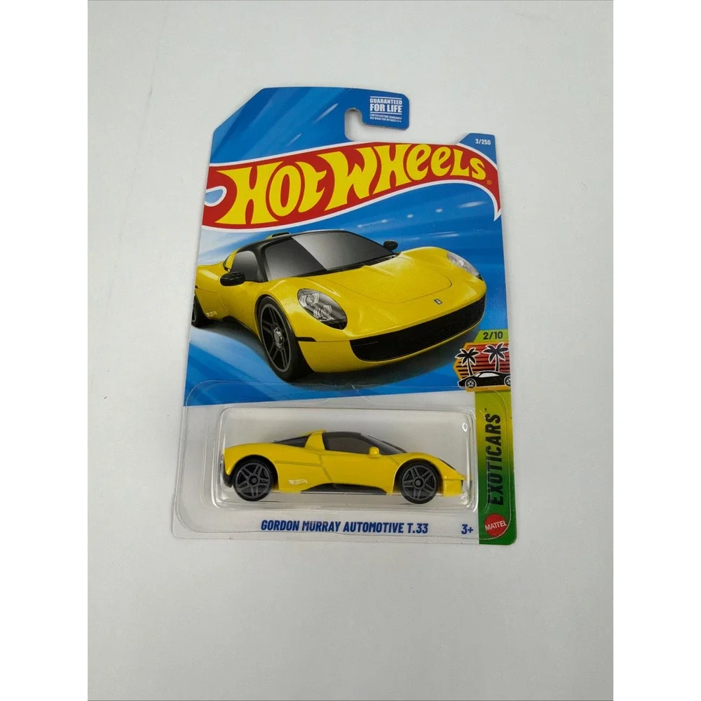 Hot Wheels Gordon Murray Automotive T.33 Yellow HW Exotics 2/10 2025 HYW23 3/250